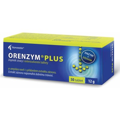 Orenzym Plus 50 tablet – Hledejceny.cz