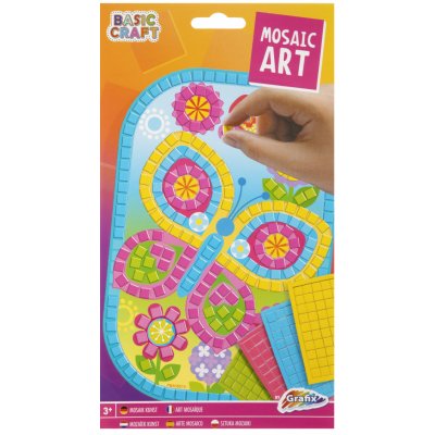 GRAFIX Mozaikový obrázek A5 kreativní set MOTÝL – Hledejceny.cz