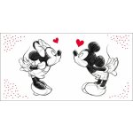 Jerry Fabrics Bavlněná froté osuška 70 x 140 cm - Mickey a Minnie "In Love 03" – Sleviste.cz
