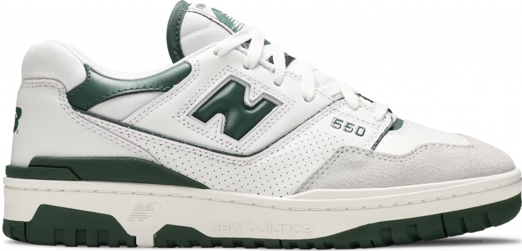 New Balance 550 White Green BB550WT1