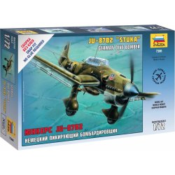 Zvezda Junkers Ju 87 B2 Stuka Snap Kit 7306 1:72