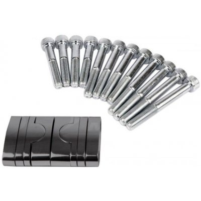 MTZ sada na vyvýšení řídítek 22mm black | Zboží Auto