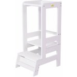 Meowbaby Montessori učicí věž bílá – Hledejceny.cz