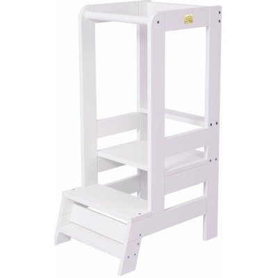 Meowbaby Montessori učicí věž bílá – Hledejceny.cz
