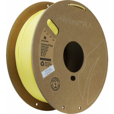 Polymaker PLA PolyTerra Banana 1,75mm 1 kg – Zboží Živě