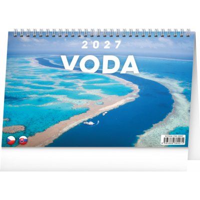 NOTIQUE stolní Voda CZ/SK 23,1 × 14,5 cm 2027 – Zboží Mobilmania