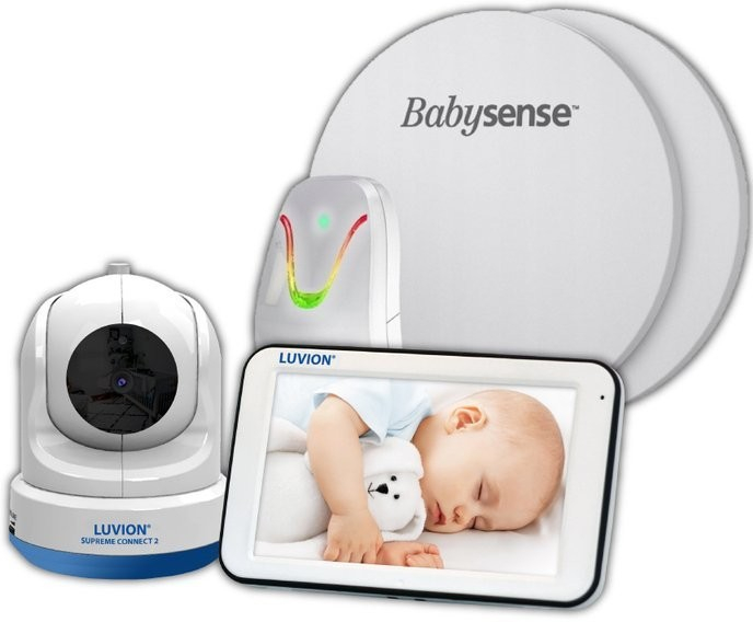 Luvion Supreme Connect 2 s monitorem dechu BABYSENSE 7