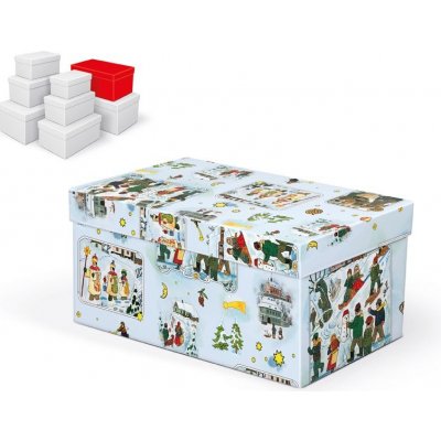 MFP 5370767 Krabice dárková vánoční B-V005-FL 26x17x13cm – Hledejceny.cz