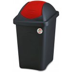 STEFANPLAST MULTIPAT 30 l černý červené víko – Zboží Dáma