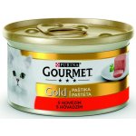 Gourmet Gold jemná a hovězí 85 g – Hledejceny.cz