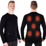 Pánské vyhřívané triko W-TEC Insulong černá – Zboží Dáma