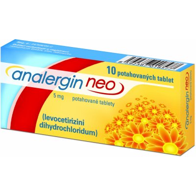 ANALERGIN NEO 5MG TBL FLM 10 – Zboží Mobilmania