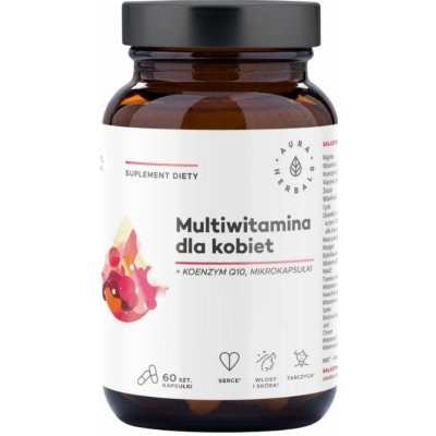 Aura Herbals Multivitamin pro ženy Mikrokapsle 60 kapslí – Hledejceny.cz