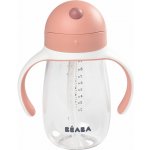 Beaba Láhev Bidon na učení pití Learning Cup 2in1 Old Pink s brčkem růžová 300 ml – Sleviste.cz
