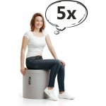 SakyPaky 5 Taburetů PUR oranžová – Sleviste.cz