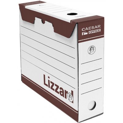 CAESAR Lizzard archivační krabice A4 85 mm červená