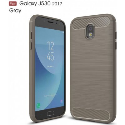 Pouzdro JustKing plastové s broušenou texturou Samsung Galaxy J5 2017 - šedé – Zboží Mobilmania