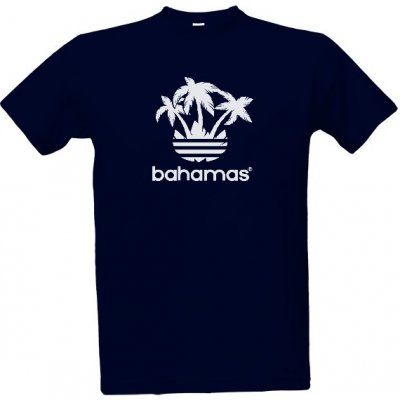 Tričko s potiskem Značkové Bahamas pánské pánské French Navy