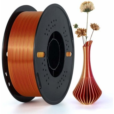 Kingroon PLA DUAL COLOR 1,75 mm 1kg Červená/Zlatá – Zboží Živě