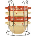 Perfect Home 15701 Sada misek na guláš 4 ks 0,75 l – Zboží Dáma