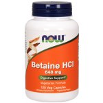 Now Foods Foods Betaine HCl 120 kapslí – Hledejceny.cz