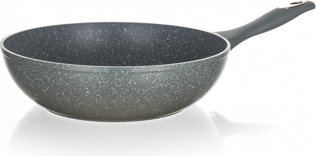 Banquet Hliníková pánev Wok Granite Grey 28 cm