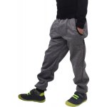 Jožánek Jarní letní dětské softshellové kalhoty šedý melír – Zboží Dáma