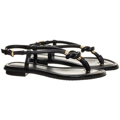 Michael Kors Holly sandal dámské sandály černé – Zboží Mobilmania