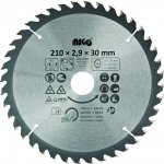 MAGG Pilový kotouč s SK plátky na lamino, plasty a hliník 160x2,6x20mm/ 50 střídavě trapézové zuby 9216050