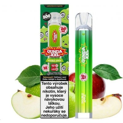 Qunda XXL Double Apple 20 mg 800 potáhnutí – Hledejceny.cz