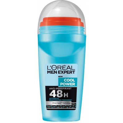 L'Oréal Paris Men Expert Cool Power antiperspirant roll-on (48h) 50 ml – Zbozi.Blesk.cz