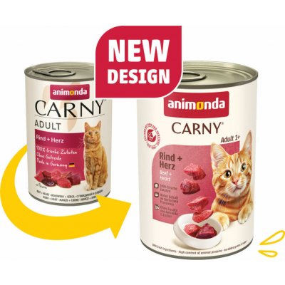 Carny Adult hovězí srdíčka 400 g – Zbozi.Blesk.cz