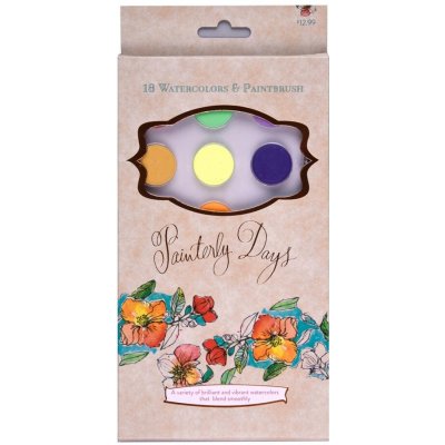 Schiffer sada akvarelových barev dle Kristy Rice 18 barev – Hledejceny.cz