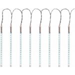 MagicHome Řetěz Vánoce Icicle 240 LED studená bílá 8 rampouchů vodopádový efekt 230 V – Hledejceny.cz