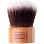 Barbara Hofmann Bamboo blush brush angular small bambusový štětec hranatý červený malý 1 ks – Zbozi.Blesk.cz