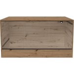 Diversa dřevěné terárium dub 150 x 80 x 80 cm – Zboží Dáma