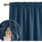 Hotový závěs Room99 zatemňovací modrý na pásce polyester 140x260 cm – Hledejceny.cz