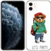 Pouzdro a kryt na mobilní telefon Apple PROTEMIO 29793 MY ART Ochranný kryt Apple iPhone 11 BEAR (008)