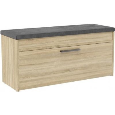 DobreSny Botník s lavicí Parma dub sonoma – Sleviste.cz