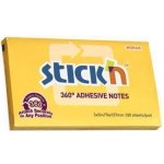 Stick´n Samolepicí bloček, žlutá, 76x127 mm, 100 listů, STICK N 21555 ,balení 100 ks – Hledejceny.cz