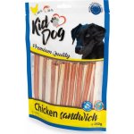 KidDog kuřecí sendvič s treskou 250 g – Zboží Dáma