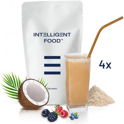 INTELLIGENT FOOD Koktejl ze superpotravin - coconut 330 g – Zboží Mobilmania