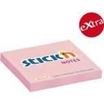 Hopax Stick'n Pastel Notes růžový 76 x 76 mm 100 listů – Sleviste.cz