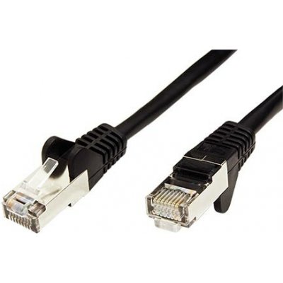 Goobay 21.92.1115 FTP patch kat. 5e 0,25m černý – Zboží Živě