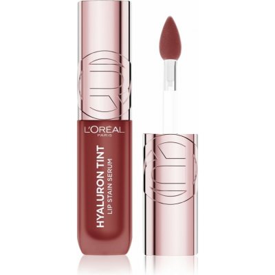 L’Oréal Paris Hyaluron Tint Lip Stain Serum tekutá rtěnka s hydratačním účinkem 521 Bordeaux Please 5 ml – Zboží Dáma