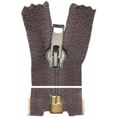 Plastový zip, dělitelný - 65cm - tmavě šedý - Koh-i-noor - BALENÍ 10 ks – Hledejceny.cz
