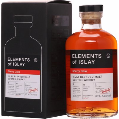 Elements of Islay Sherry Cask 54,5% 0,7 l (karton) – Hledejceny.cz