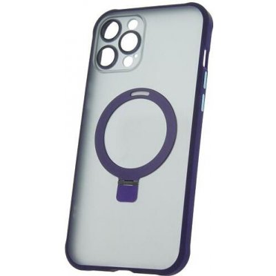 Pouzdro CPA Silikonové TPU Mag Ring iPhone 12 Pro Max fialové
