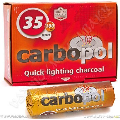 Carbopol Uhlíky do vodní dýmky 35 mm – Zboží Dáma