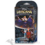 Disney Lorcana TCG Rise of the Floodborn Starter Deck Amber / Sapphire – Zboží Mobilmania